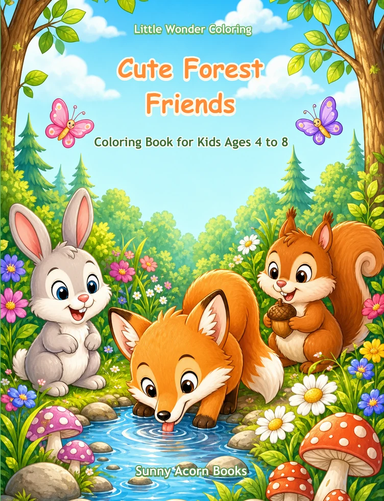Cute Forest Friends cover
