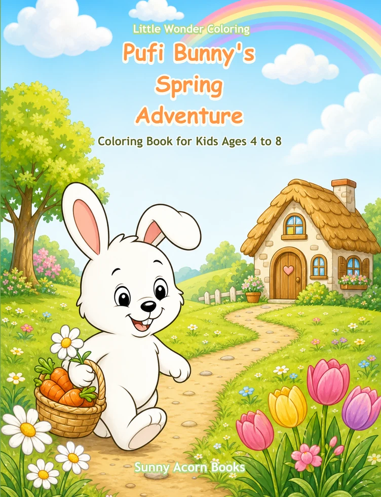 Pufi Bunny's Spring Adventure cover